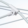 Umbrella Non-Twisting End Tips Detail