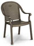Model 99720037 | Sumatra Resin Chairs with Metal Style Finish (Bronze Mist)