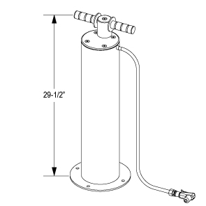 Air Kit 2 | Public Bike Pump | Quick Dimensions