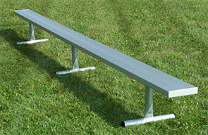 Model ABS15NB-P | 15 Foot Lenght Team Series Aluminum Player Bench