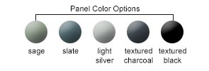 Panel Color Options