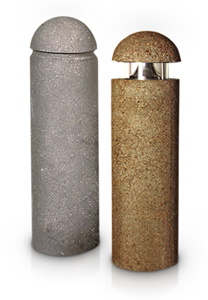 Model AL-2 | Model AL-2A | Precast Concrete Bollards