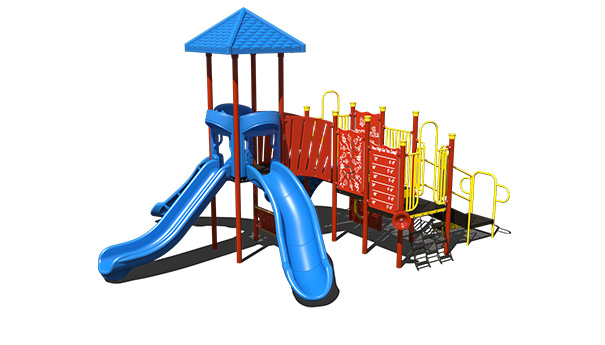 Slide City Playground Structure