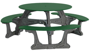 Model BOT-01 | Bodega Plastic Table with Recycled Plastic Frame