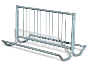 Model BR8-GZ | Traditional Galvanized Bike Rack