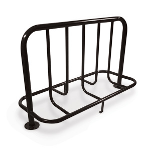 Model BRS6 | Street Scene Commercial Bike Rack (Black)