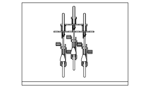 Staggered Horizontal Spacing