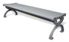 Model CBPB-6A1NB-SL | Aluminum Flat Bench