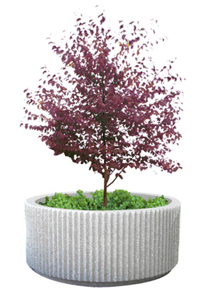 Model CCRP7 | 7' Commercial Concrete Planter (Natural)