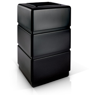Model DC-732401 | 3 Tier Square Waste Container Open Top