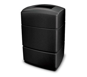 Model DC-733101 | 40 Gallon Waste Receptacle (Black)