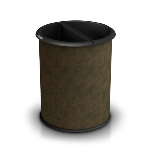 Model DC-780947 | InnRoom Recycler | Brown Vinyl Design