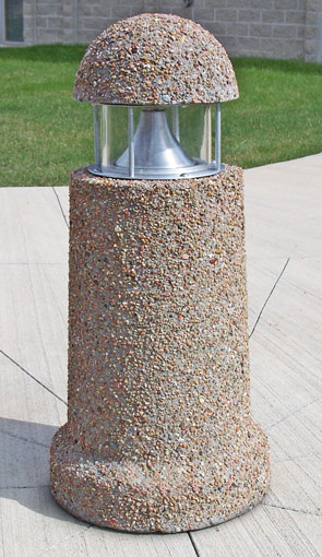 Concrete Bollard With Light Belson