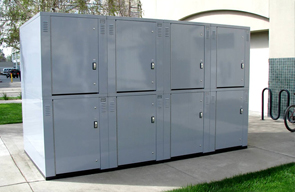 Steel Bike Storage Locker