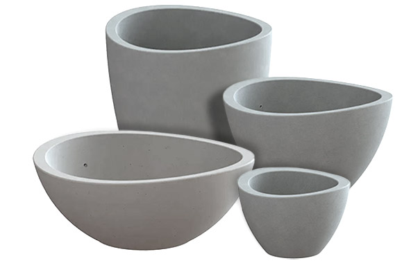 Eclipse Series Concrete Planters