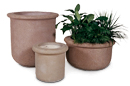 Fabres Series Round Reinforced Concrete Planters