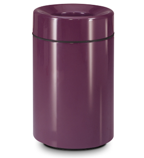 Model FG2032PL | Open Top Lift-Off Fiberglass Waste Receptacles (Burgundy Wine)