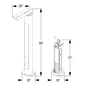 Model FIXIT-A3-FT | Quick Dimensions