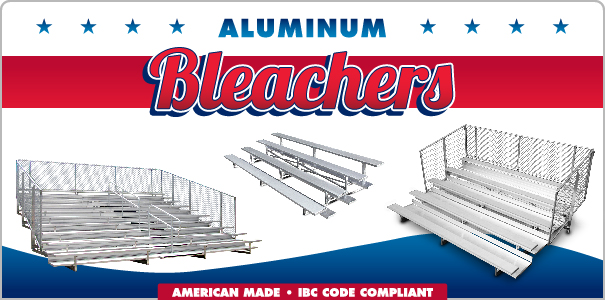 American Made Aluminum Bleachers