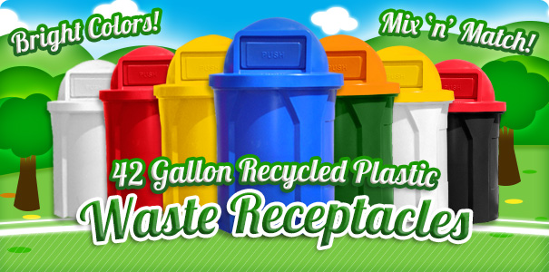 42 Gallon Waste Receptacles | Shop Now
