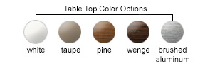 HPL Table Top Color Options