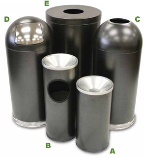 Granite Series Waste Receptacles