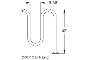 Quick Dimensions for Heavy-Duty Winder Bike Rack