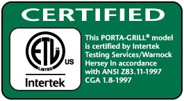 PORTA-GRILL® Grill Accessories, Caster Mounted Series