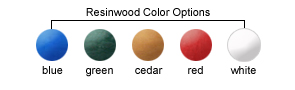 Resinwood Color Options