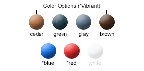 Slat Color Options