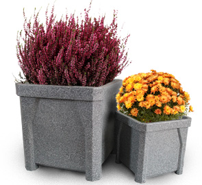 Model KCP24-G | Model KCP16-G | Polyethylene Square Planters