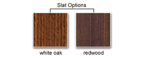 Slat Options