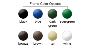 Frame Color Options