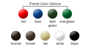 Frame Color Options