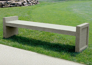 Model KS72 | Concrete & Steel Benches