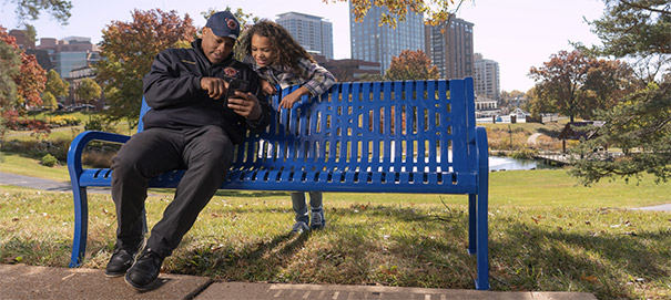 Lexington Collection Park Bench