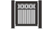 Half Box Design Fence Panel