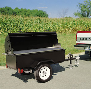 mobile bbq trailers