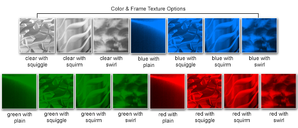 Color & Frame Texture Options