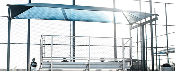 Outdoor Bleacher Shade Structures