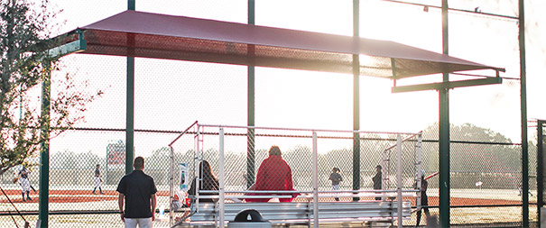 Outdoor Bleacher Shade Structures