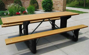 Model P-28 | Recycled Plastic Wheelchair Accessible Picnic Table