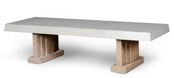 Model PB-SQ-6 | Wide Concrete Bench