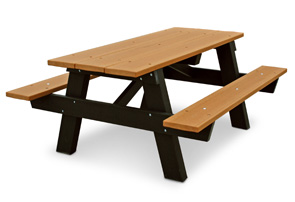 Model PB6APIC6 | Recycled Plastic Kids Picnic Table