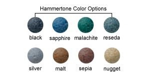 Hammertone Color Options