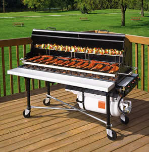 Model PG-2460-II | PORTA-GRILL® II Liquid Propane Gas Fired Grill with Accessories