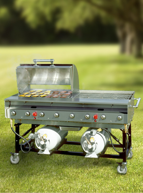 Model PG-SLPX | Stainless Steel Grill with Hood