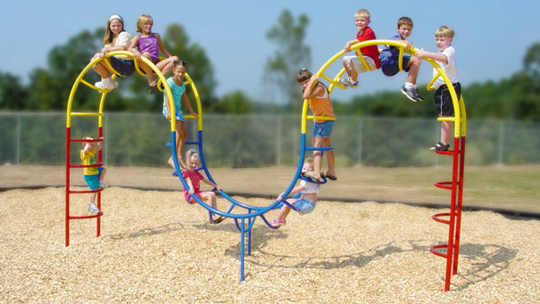 Double Hump Camel Climber Playground Ladder