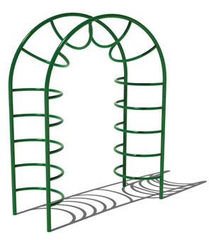 Model PGC-CSHC | Single Hump Camel Climber Playground Component (Green)