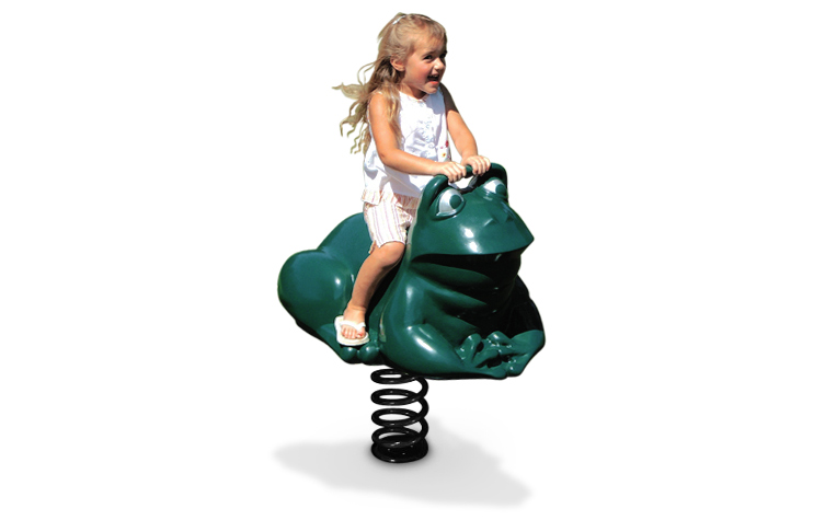 Belson | Gallery | PGC-RF | Frog Spring Rider Playground Component